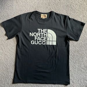 Gentle used like new! Authentic The north face Gucci tee.